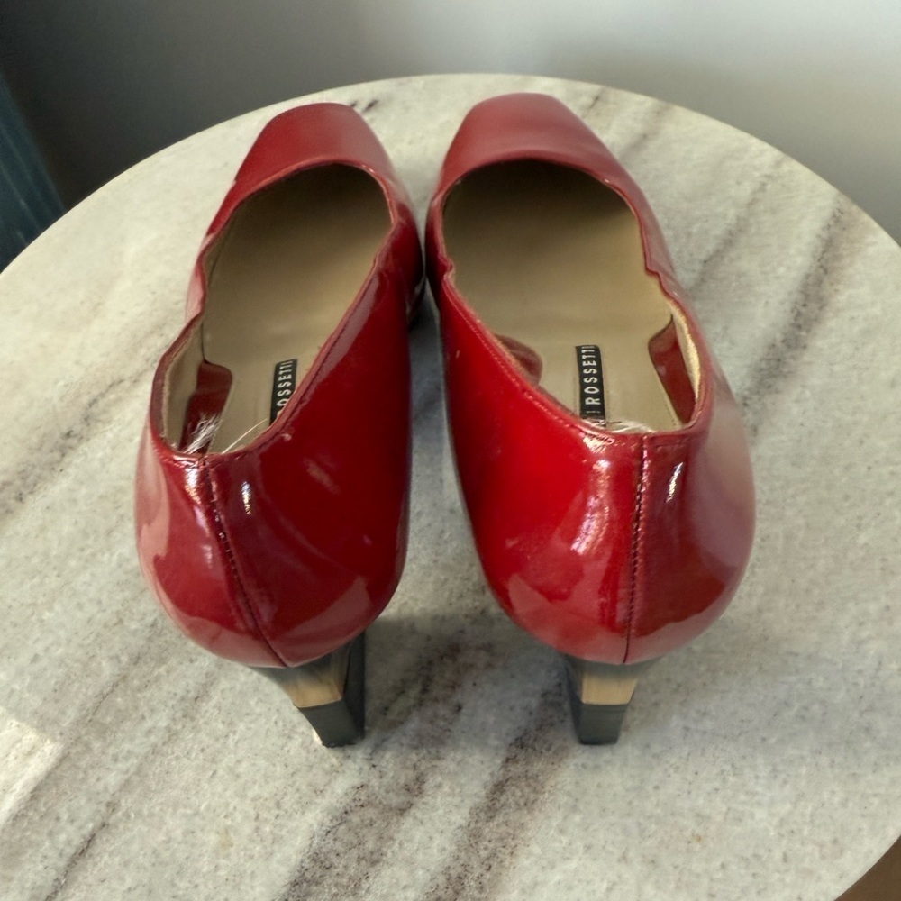 Fratelli Rossetti Block-heel Red shoes - Picture 11 of 11